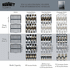 SUMMIT CLASSIC COLLECTION CL24WC2CSS Built-In Undercounter Dual Zone Wine Cellar