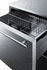 SUMMIT CLASSIC COLLECTION CL2F249 Built-In Undercounter Two-Drawer Frost-Free All-Freezer, Panel-Ready