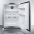 SUMMIT CLASSIC COLLECTION CLR268CSS Built-in Undercounter All-Refrigerator in Stainless Steel