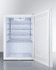 SUMMIT COMMERCIAL FF31L7 Compact Commercial All-Refrigerator, 2.5 Cubic Foot, Auto Defrost, Factory Installed Lock