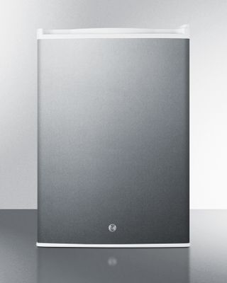 SUMMIT COMMERCIAL FF31L7CSS Compact Commercial All-Refrigerator, 2.5 Cubic Foot, Auto Defrost, Factory Installed Lock, Stainless Steel Exterior
