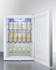SUMMIT COMMERCIAL FF31L7CSS Compact Commercial All-Refrigerator, 2.5 Cubic Foot, Auto Defrost, Factory Installed Lock, Stainless Steel Exterior