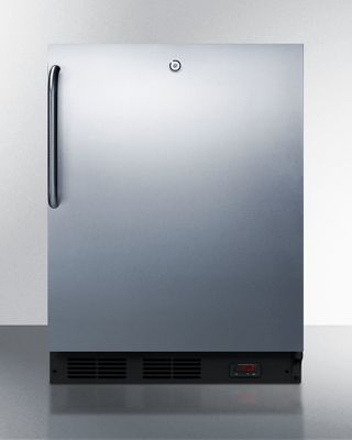 SUMMIT COMMERCIAL FF7LBLPUBCSS Commercial All-Refrigerator for Craft Beer Storage, Factory Installed Lock, Digital Thermostat Stainless Steel