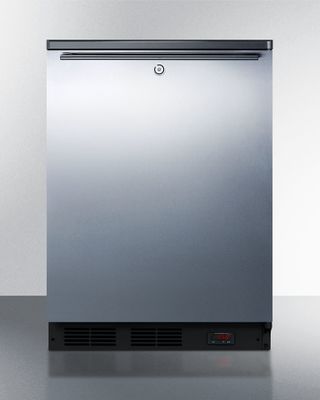 SUMMIT COMMERCIAL FF7LBLPUBSSHH Commercial All-Refrigerator for Craft Beer Storage, Stainless Steel Door, Auto Defrost, Horizontal Handle
