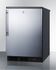 SUMMIT COMMERCIAL FF7LBLPUBSSHV Commercial All-Refrigerator for Craft Beer Storage, Stainless Steel Door, Auto Defrost, Sleek Handle