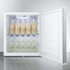 SUMMIT COMMERCIAL FFAR25L7CSS Commercial Compact All-Refrigerator, Auto Defrost, Factory Installed Lock, Digital Thermostat, Fully Wrapped Stainless Steel