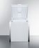SUMMIT COMMERCIAL SCFM62 Commercially Approved Manual Defrost Chest Freezer, 5 Cubic Foot Interior with One Removable Basket