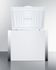SUMMIT COMMERCIAL SCFM82 Commercially Approved Manual Defrost Chest Freezer, 7 Cubic Foot Interior with One Removable Basket