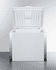 SUMMIT COMMERCIAL SCFM82 Commercially Approved Manual Defrost Chest Freezer, 7 Cubic Foot Interior with One Removable Basket