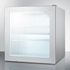 SUMMIT COMMERCIAL SCFU386CSS Countertop Commercial Display Freezer, Self Closing Glass Door, LED Lighting, 304 Grade Stainless Steel