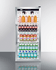 SUMMIT COMMERCIAL SCR1006 Upright Beverage Merchandiser with Digital Thermostat, Stainless Steel Trimmed Glass Door, Factory Installed Lock