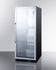 SUMMIT COMMERCIAL SCR1156 Full-sized Glass Door Beverage Merchandiser with Stainless Steel Interior with Self Closing Door