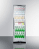 SUMMIT COMMERCIAL SCR1400WCSS Full-sized Glass Door Beverage Merchandiser, Commercially Approved and CalCode Compliant, Frost Free, Full Stainless Steel
