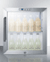 SUMMIT COMMERCIAL SCR215LCSS Compact Commercial Glass Door Refrigerator with Auto Defrost, Full Stainless Steel Glass Trimmed Door and Factory Lock