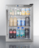 SUMMIT COMMERCIAL SCR312L Compact Commercial Glass Door Beverage Cooler, Auto Defrost, Digital Thermostat, Factory Lock