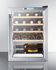 SUMMIT COMMERCIAL SCR312LCSSWC2 Compact Commercial Glass Door Wine Cellar, Auto Defrost, Digital Thermostat, Factory Lock, Stainless Steel Cabinet
