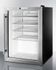 SUMMIT COMMERCIAL SCR312LPUB Compact Commercial Glass Door Pub Beverage Center, Auto Defrost, Digital Thermostat, Factory Lock, Stainless Steel Cabinet