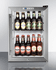 SUMMIT COMMERCIAL SCR312LPUB Compact Commercial Glass Door Pub Beverage Center, Auto Defrost, Digital Thermostat, Factory Lock, Stainless Steel Cabinet