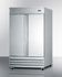 SUMMIT COMMERCIAL SCRR492 2-Door Reach-In All-Refrigerator in Stainless Steel