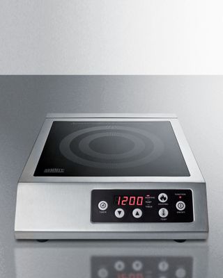 SUMMIT COMMERCIAL SINCCOM1 115V Induction Cooktop for Portable Commercial Use