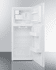 SUMMIT FF1071WIM Frost-Free Refrigerator-Freezer with Installed Icemaker for Smaller Kitchens