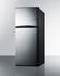 SUMMIT FF1073SSIM Frost-Free Refrigerator-Freezer with Installed Icemaker for Smaller Kitchens