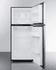 SUMMIT FF1085SS Frost-Free Refrigerator-Freezer for Smaller Kitchens, ENERGY STAR
