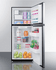 SUMMIT FF1085SSIM Frost-Free Refrigerator-Freezer with Installed Icemaker for Smaller Kitchens