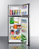SUMMIT FF1159SSIM Frost-Free Refrigerator-Freezer with Installed Icemaker for Smaller Kitchens