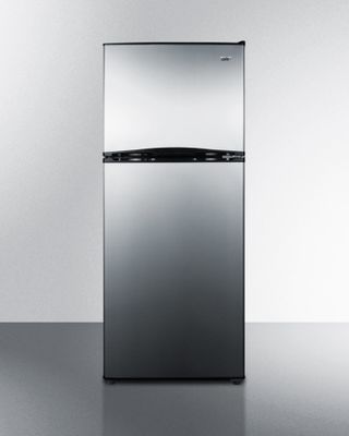 SUMMIT FF1387SSIM Frost-Free Refrigerator-Freezer with Installed Icemaker for Smaller Kitchens