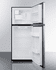 SUMMIT FF1387SSIM Frost-Free Refrigerator-Freezer with Installed Icemaker for Smaller Kitchens
