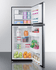 SUMMIT FF1387SSIM Frost-Free Refrigerator-Freezer with Installed Icemaker for Smaller Kitchens