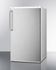 SUMMIT FF412ESSSTB Compact Auto Defrost Refrigerator-Freezer, ENERGY STAR