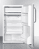 SUMMIT FF412ESSSTB Compact Auto Defrost Refrigerator-Freezer, ENERGY STAR