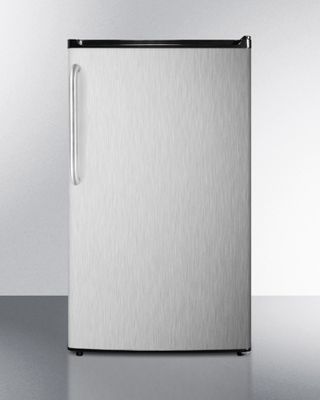 SUMMIT FF433ESSSTB Compact Auto Defrost Refrigerator-Freezer, ENERGY STAR