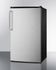 SUMMIT FF433ESSSTB Compact Auto Defrost Refrigerator-Freezer, ENERGY STAR