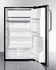 SUMMIT FF433ESSSTB Compact Auto Defrost Refrigerator-Freezer, ENERGY STAR