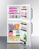 SUMMIT FF71ESTB 2-door ENERGY STAR Qualified Mid-Sized Refrigerator-Freezer with Towel Bar Handles