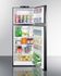 SUMMIT MEDICAL BKRF1119B 10 Cubic Foot Break Room Refrigerator with Temperature Alarm and NIST Calibrated Thermometers in Black