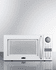 SUMMIT SM1102WH 1000 Watt Microwave Oven in White Finish, Large Capacity, One Touch Digital Controls