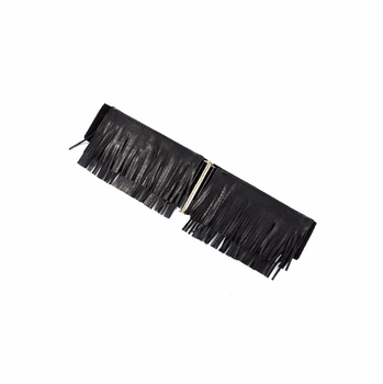 Black Fringe Belt