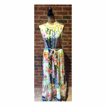 Boho Maxi Halter Dress