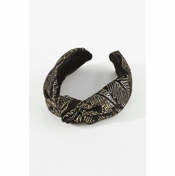 Foil  Leaf Headband