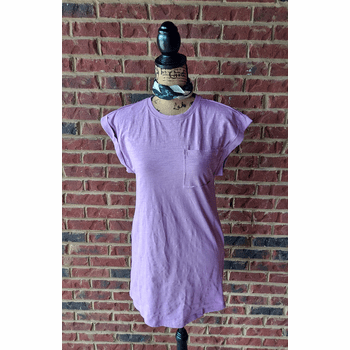 Lavender T-Shirt Dress