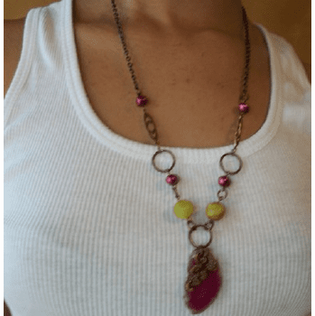 Natural Brass Necklace