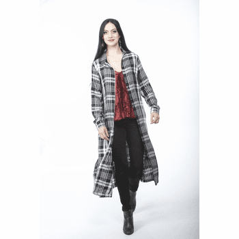 Plaid Dress/Duster
