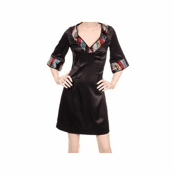 Sequin Black Dress