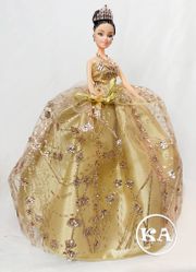 12-Inch Quinceanera Doll in Gold