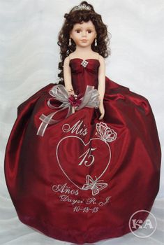 Cynthia 21 inch Quinceanera Doll in Butterfly Themed Dress