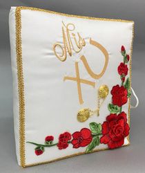 Photo album for Quinceanera with Roses